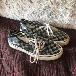 transparent vans